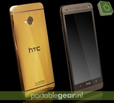 HTC One Gold by Gold Genie