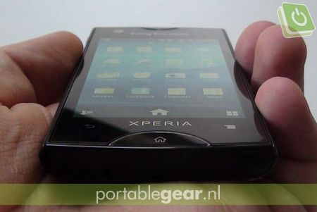Sony Ericsson ray: homebutton

